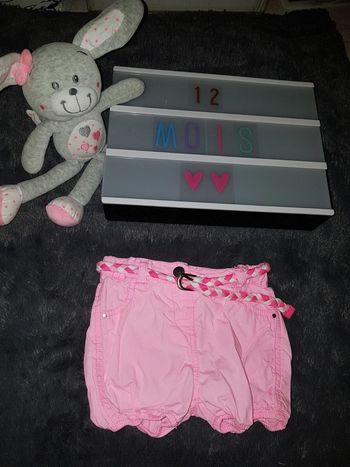 Short fluo 12 mois