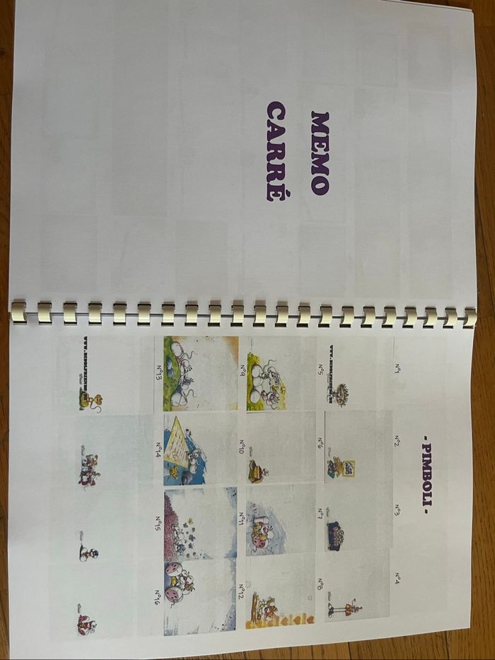 Livret de collection / registre / répertoire feuilles Diddl - photo numéro 9