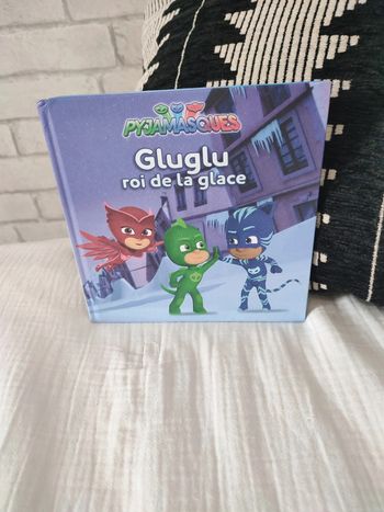 Livre enfant pyjamasque gluglu roi de la glace
