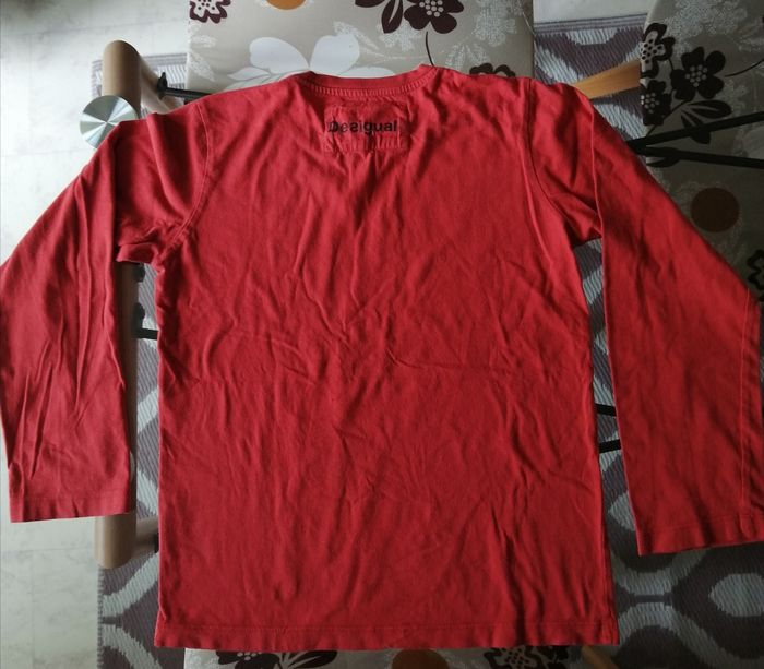 Tee-shirt manches longues garçon 10 ans - photo numéro 2