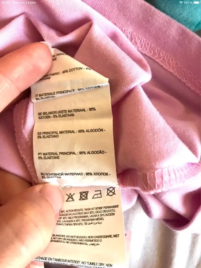Débardeur Jennyfer rose taille S neuf jamais porté - photo numéro 9