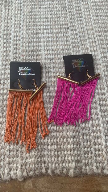 Boucles d’oreilles perdante effet mouvement prix pour le lot