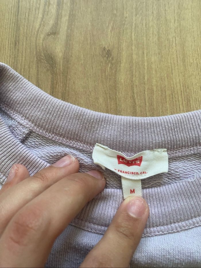 Sweat-shirt Levi’s mauve - photo numéro 4