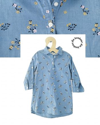 2-3 ans robe h&m 98 cm ( vendu sans ceinture comme sur la photo)