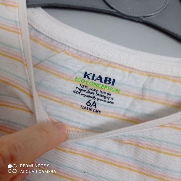 T-shirt à rayures 6ans - photo numéro 2