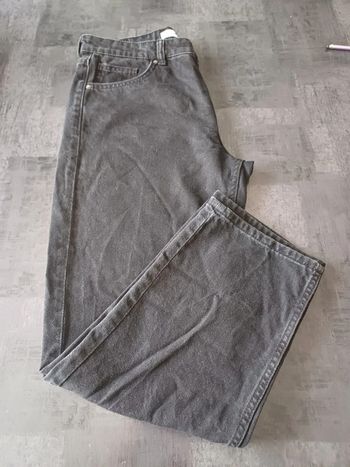 Jean large noir Bershka
