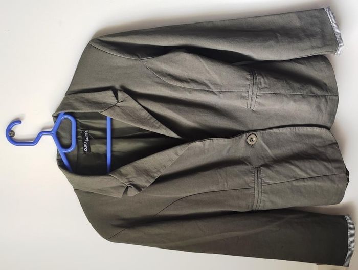 Veste habillée kaki manches longues