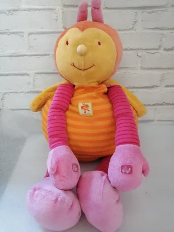Gros doudou géant abeille moulin roty