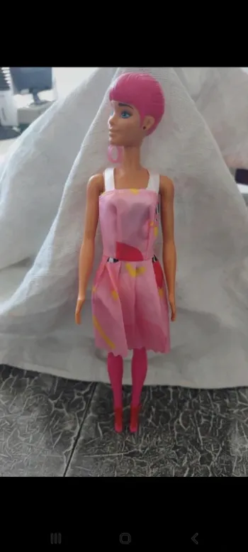 Robe courte poupée Barbie