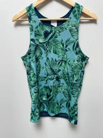 Mesh hawaiian tank top jersey Mens XS