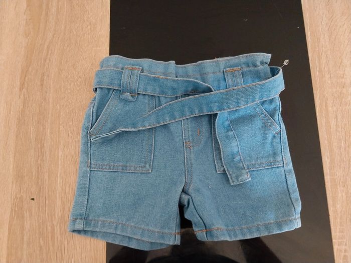 Short en jean