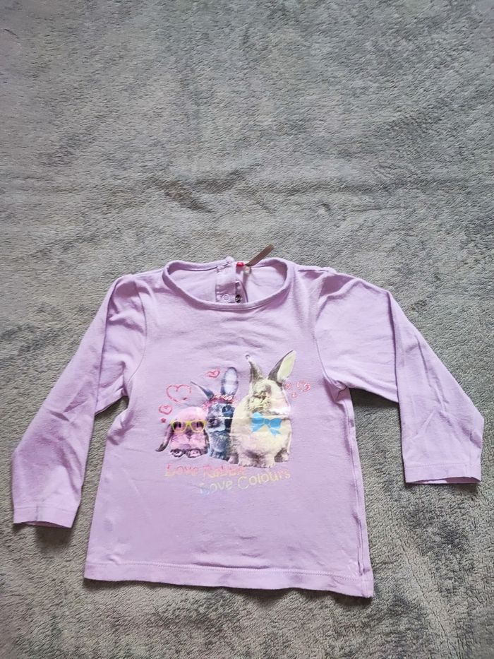 Tee shirt 23 mois lapin đ°