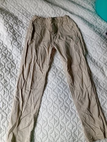 Pantalon toile Little Marcel 10 ans