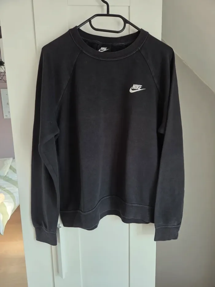 Sweat sans Capuche noir Nike