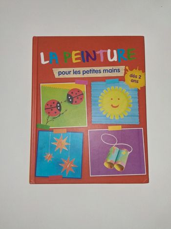 Livre sur La peinture pour les petites mains