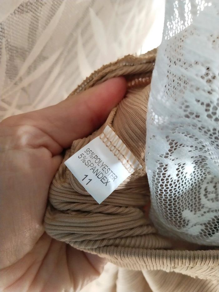 Pantalon plissé jambes larges femme taille 36 38 50 42 44 46 - photo numéro 9