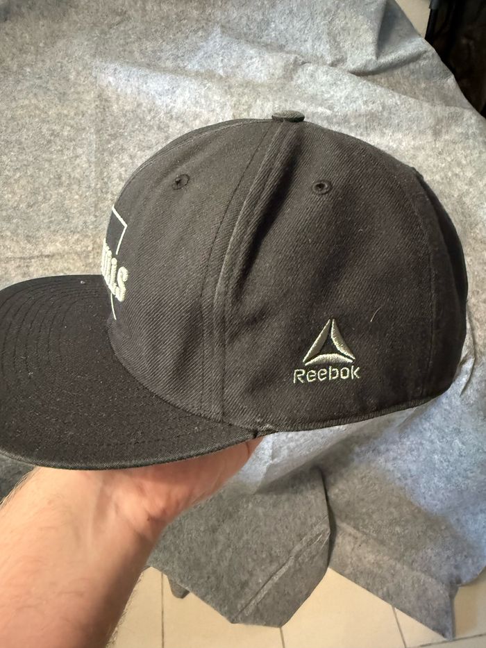Casquette SnapBack Vintage Y2K Noire Reebok - photo numéro 2
