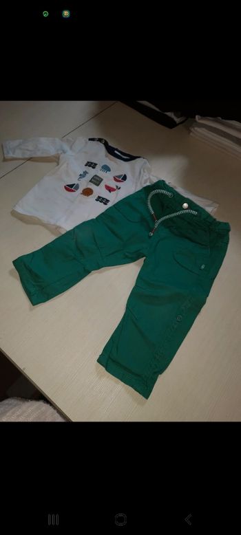 Ensemble obaïbi 6 mois garcon