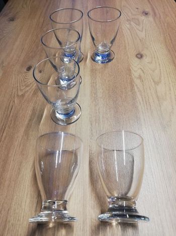 Coupes en verre