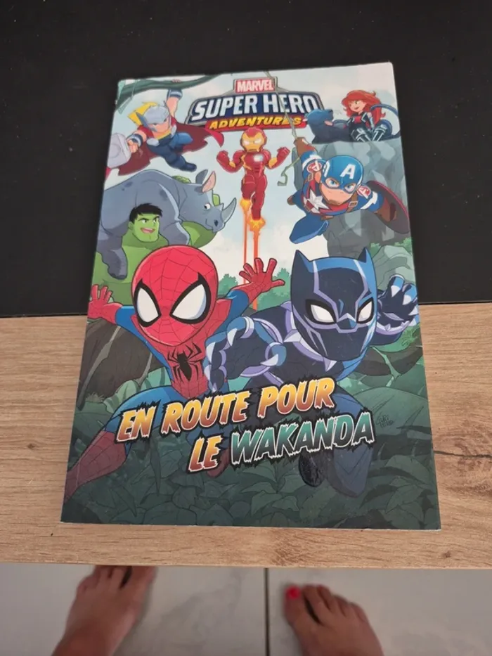 Livre en route vers le wakanda
