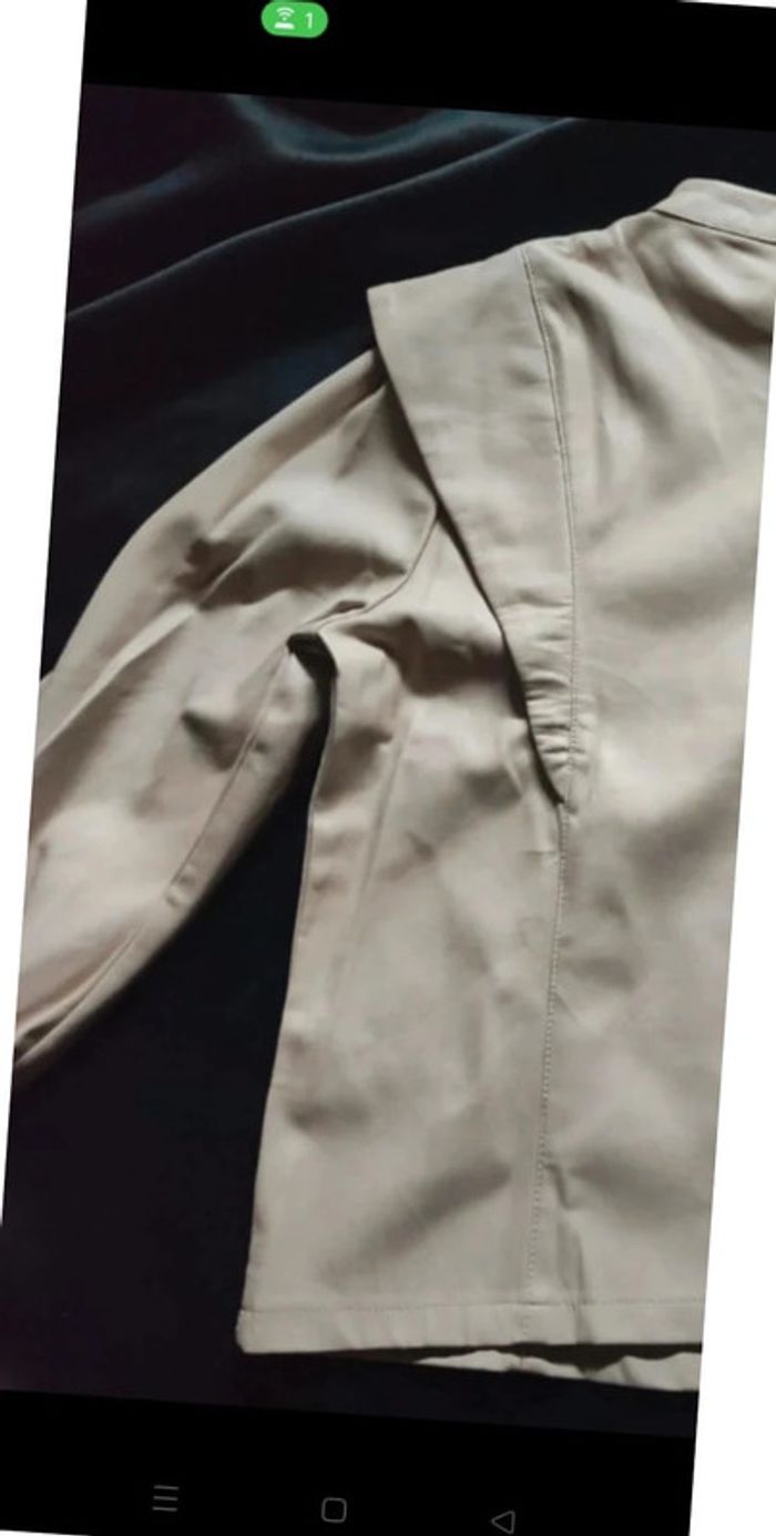 Jolie haut effet cuir souple pull&bear - photo numéro 5