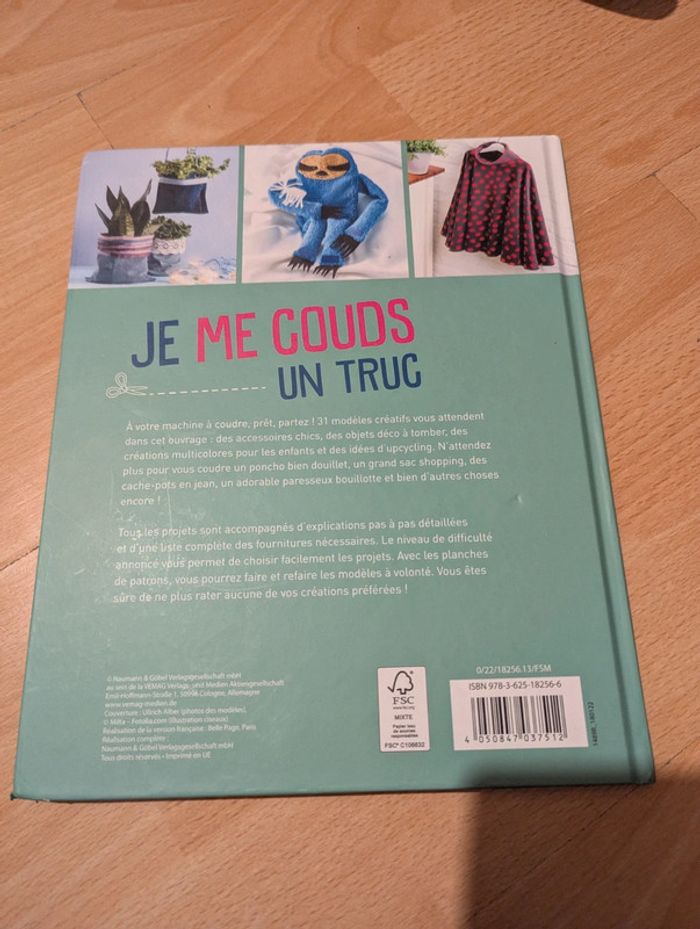 Je me couds un truc, livre de couture - photo numéro 2
