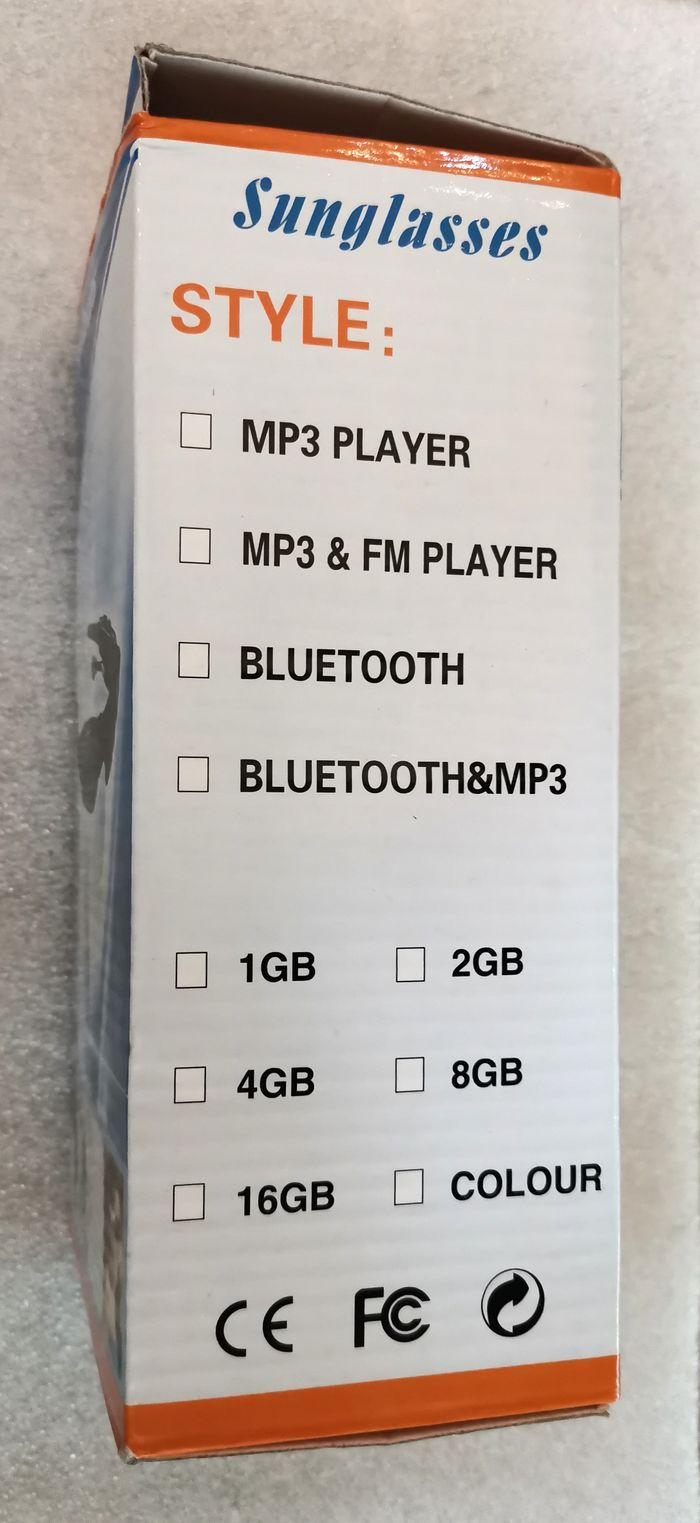 Lunettes de Soleil MP3 - photo numéro 8