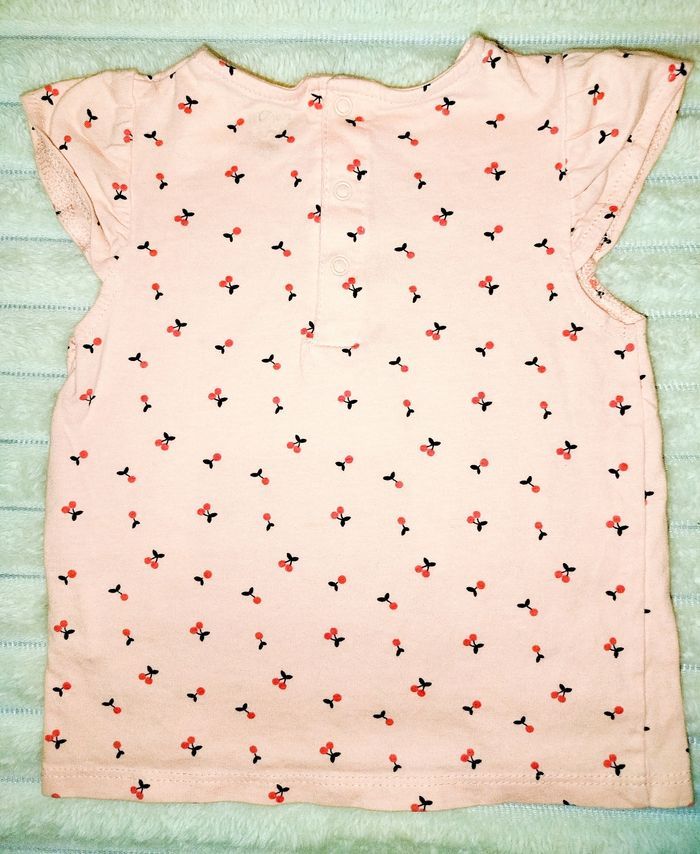 Lot de 6 blouses manches courtes 12 mois fille comme neuf - photo numéro 10