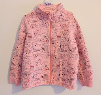 Ensemble survêtement fille 3-4 ans veste réversible 