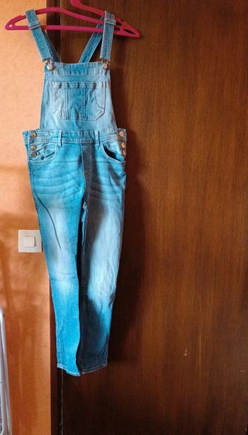Salopette jean fille 10a