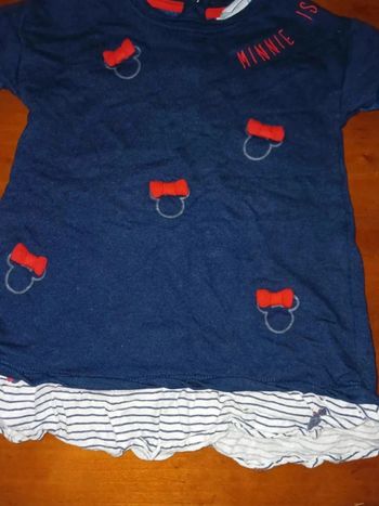 Robe courte minnie 12 mois disney