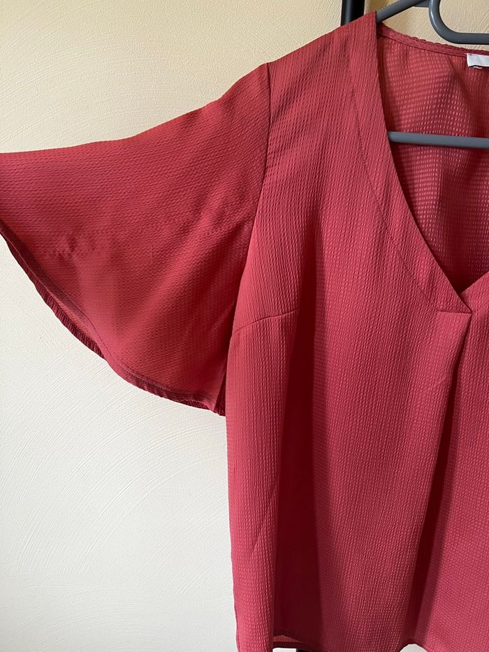 Blouse fluide col V taille 36 - photo numéro 3