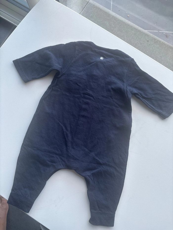 Combinaison pyjama Petit Bateau 3M bleu - photo numéro 5