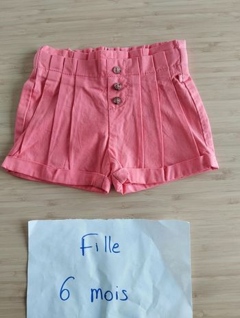 short corail obaibi 6 mois