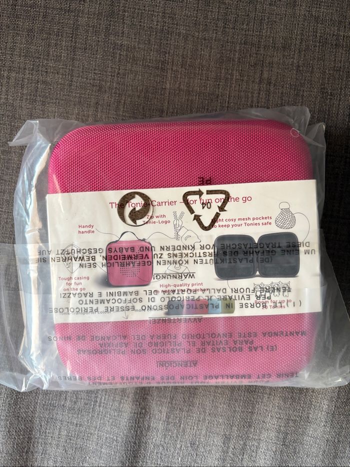 Pochette de transport Tonies rose - photo numéro 2