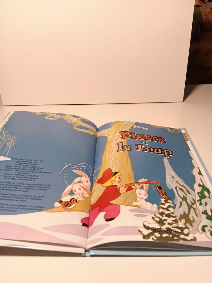 Livre Disney club du livre Pierre et le loup - photo numéro 4