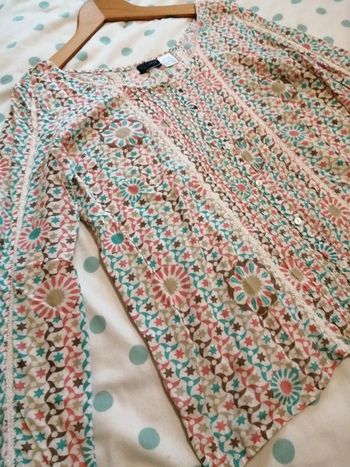 Blouse à motifs