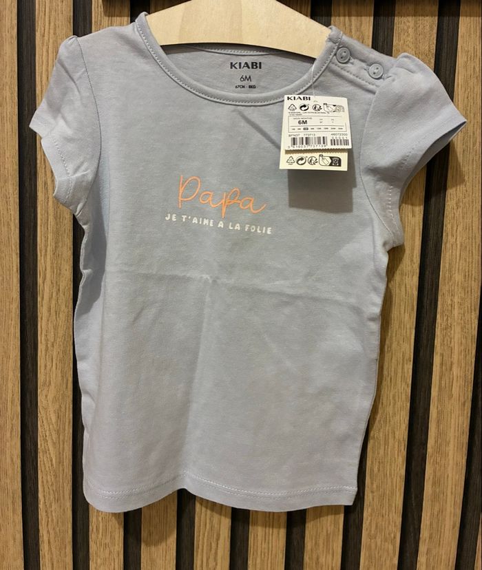 T-shirt taille 6 mois