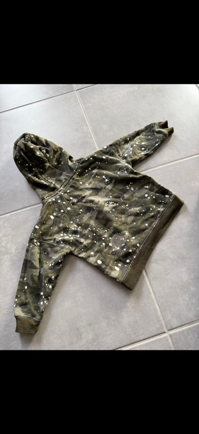 Sweat à capuche camouflage 36 mois - photo numéro 7