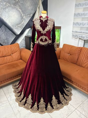 Robe de henné rouge 