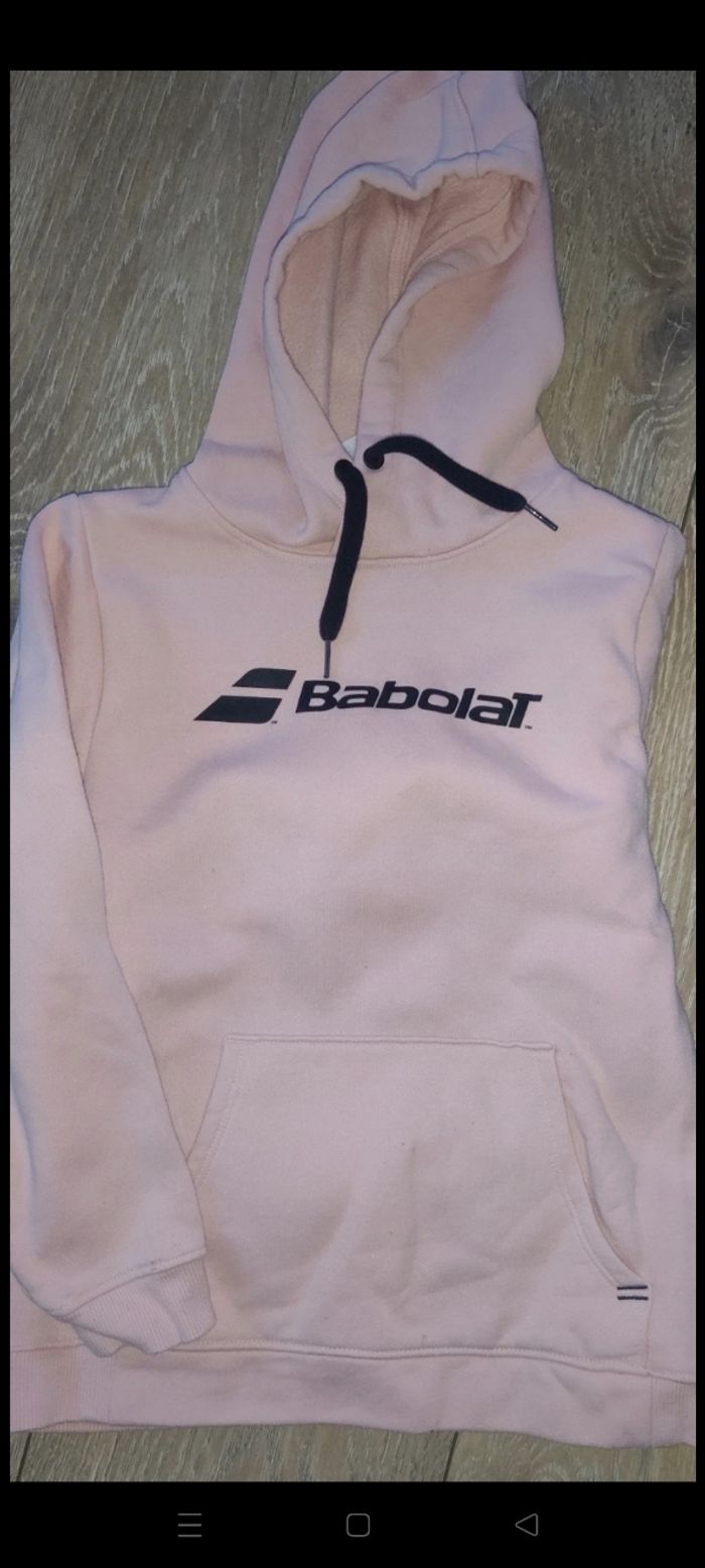 Lot 4 gilets pulls tennis taille 8 ans Babolat tecnifibre - photo numéro 5