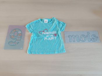 t-shirt 9 mois