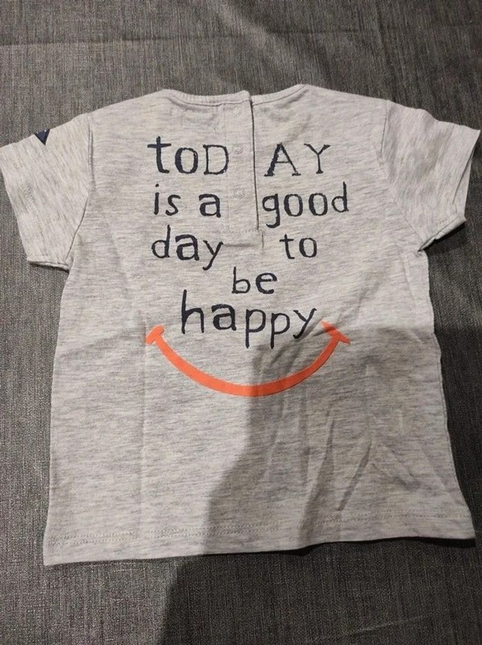 Tee shirt Kiabi 12 mois neuf - photo numéro 3