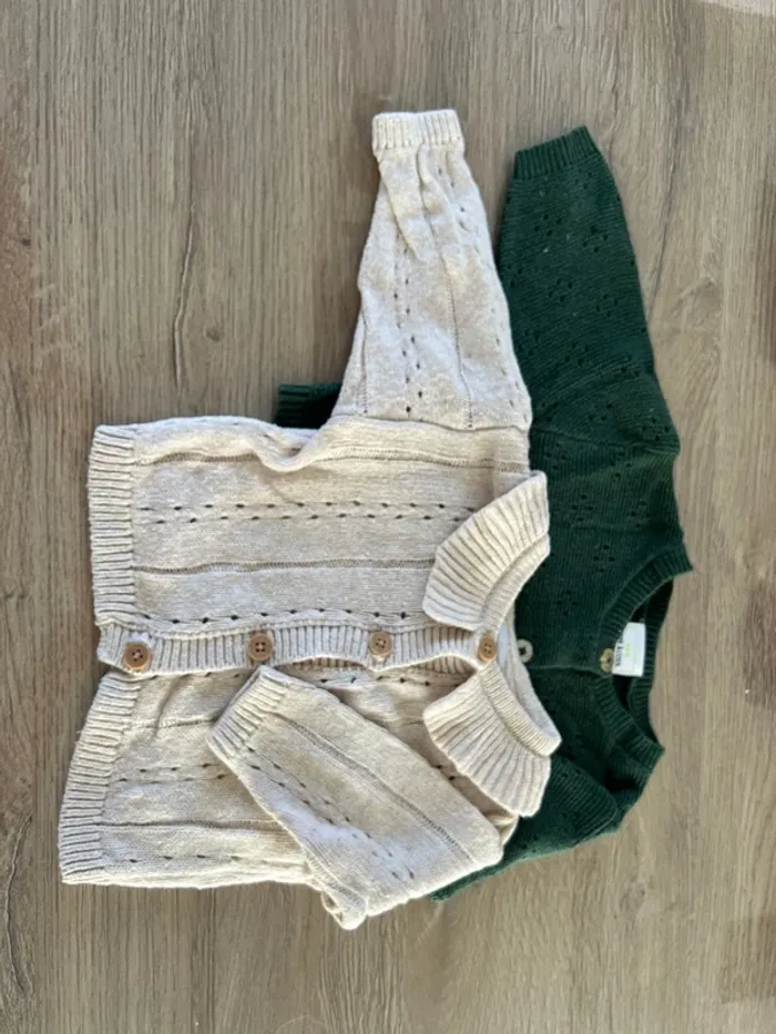 Lot de deux gilets