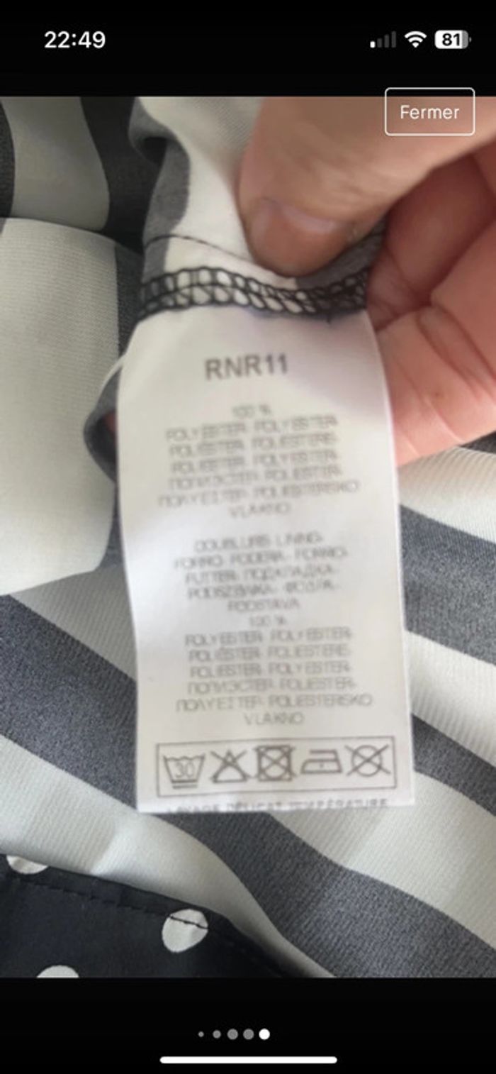 Robe de soirée Naf Naf XS neuve - photo numéro 6