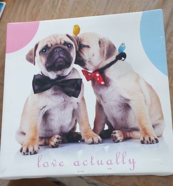 Tableau chien déco