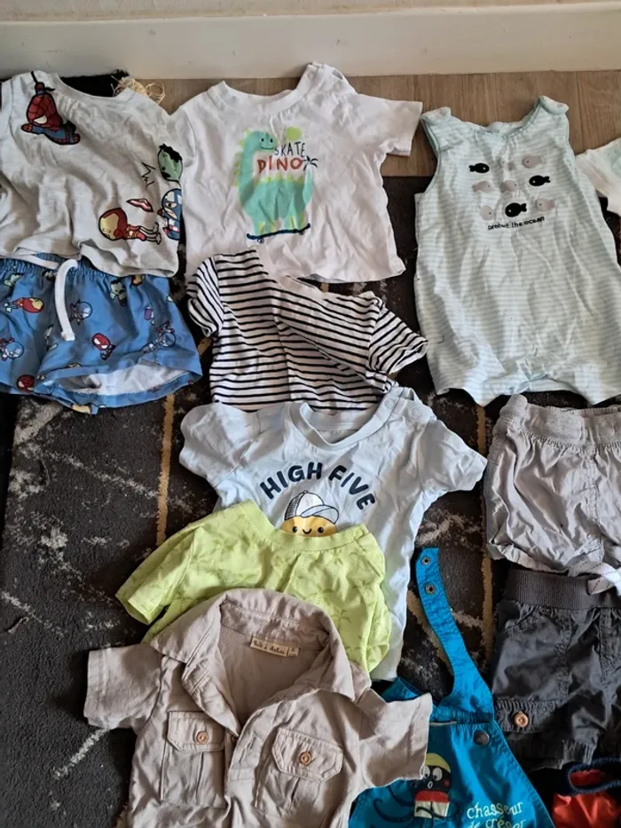 Lot vêtements ete 6mois - photo numéro 2