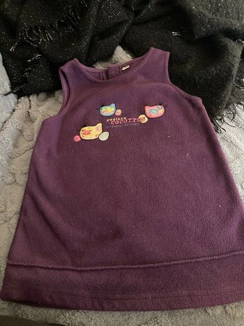 Robe polaire taille 12 mois