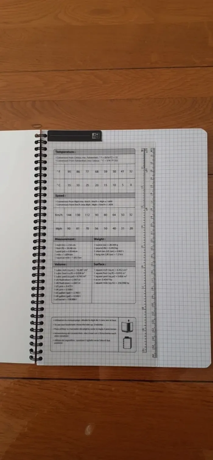 Cahier neuf avec petits carreaux - photo numéro 2