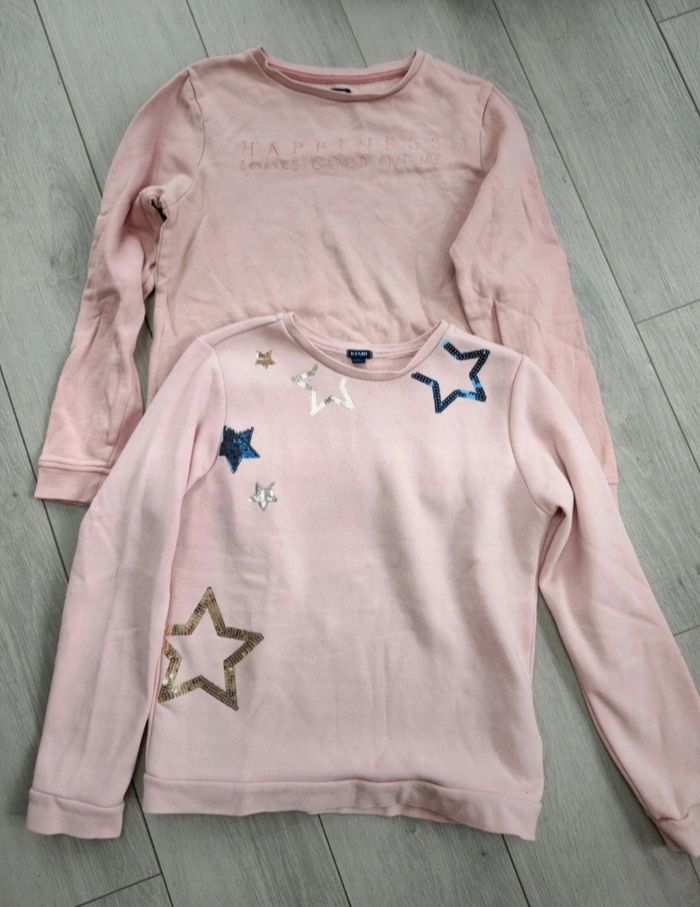 Lot 2 pulls fourrés kiabi 12 ans